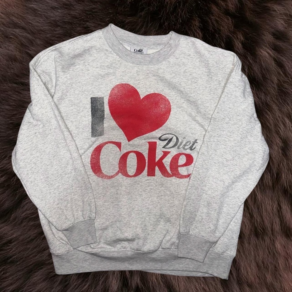 Cozy oversize Diet Coke Graphic Sweatshirt